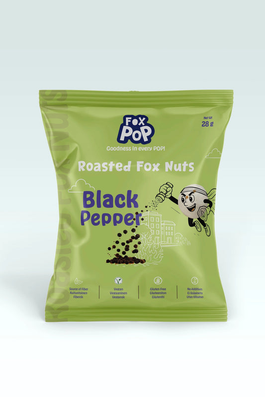 Fox Nuts Black Pepper